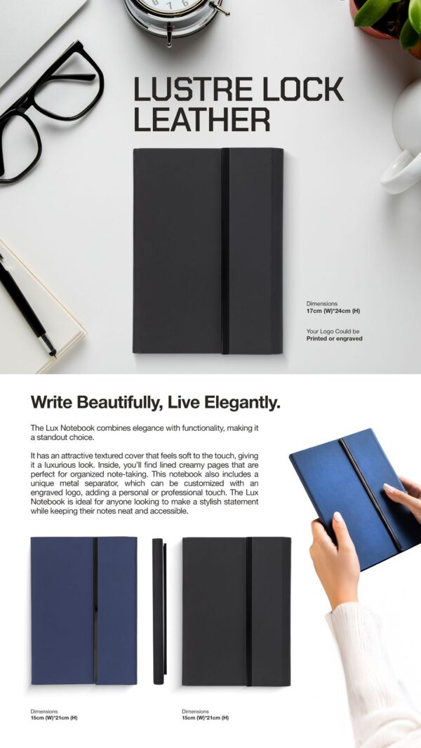 Leather Notebook 16