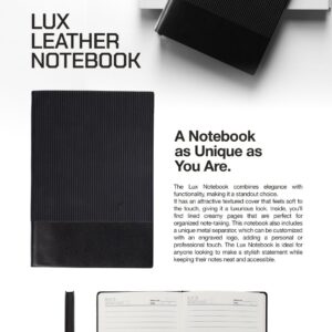 Leather Notebook 20