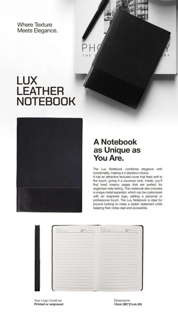 Leather Notebook 20