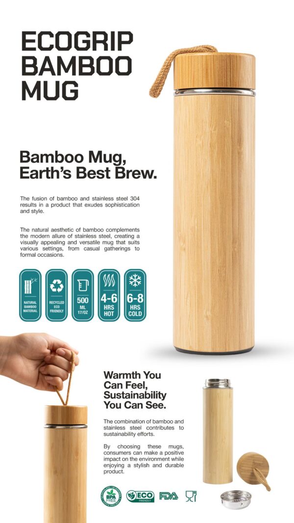 Eco Grip Bambo Mug