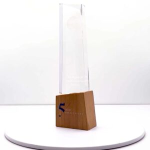 Wooden X Glass Trophie
