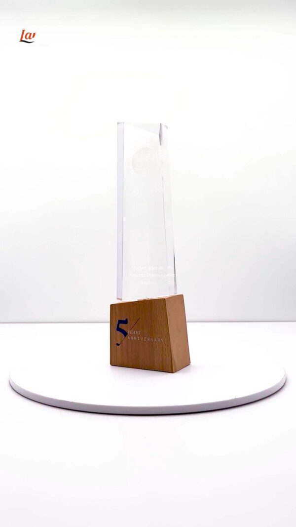 Wooden X Glass Trophie