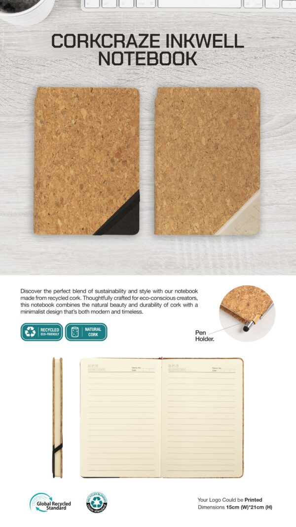 Cork Notebook 6