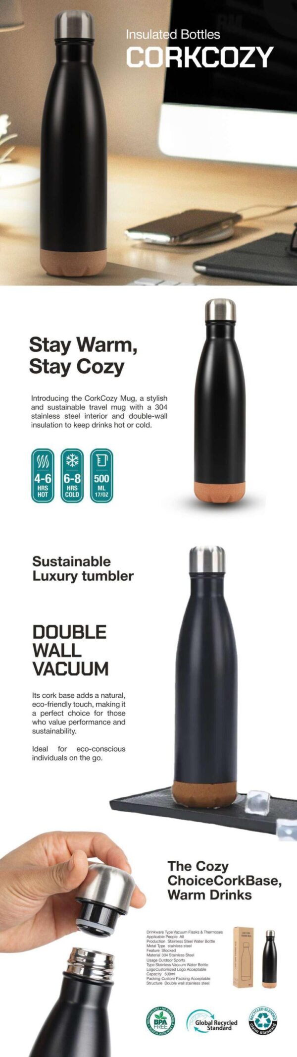 Corckozy Bottle