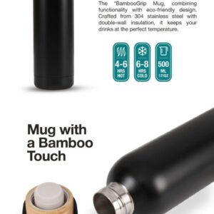 Bamboo Grip Mug