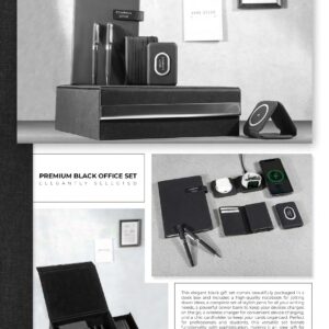 Premium Black Office Set