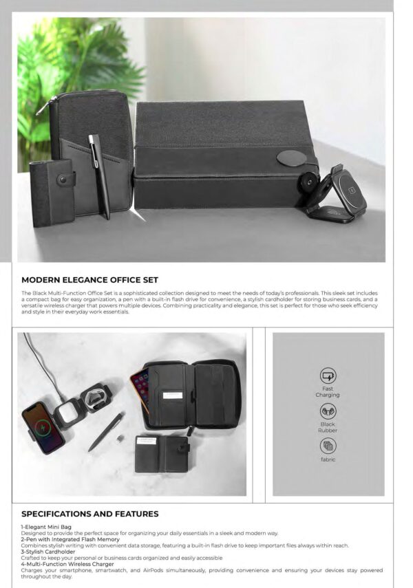 Modern elegance office set