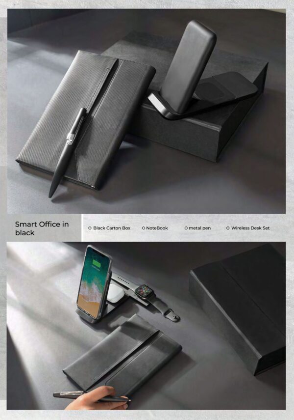 Smart office in black