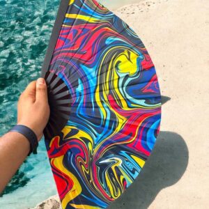 Gaint beach hand fan