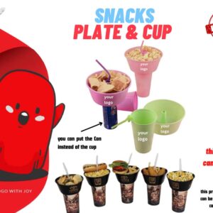 Snacks Plate & Cup