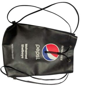 Leather rope bag