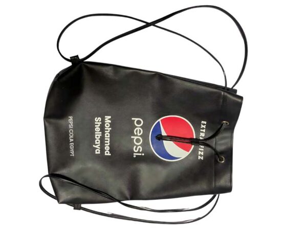 Leather rope bag