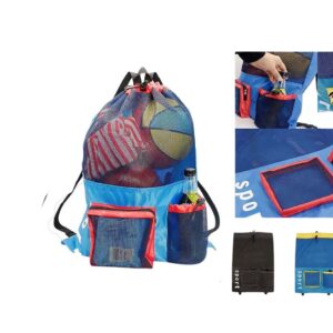 Beach essentials backpack