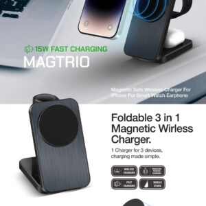 Foldable 3IN1 Magnetic Wireless Charger