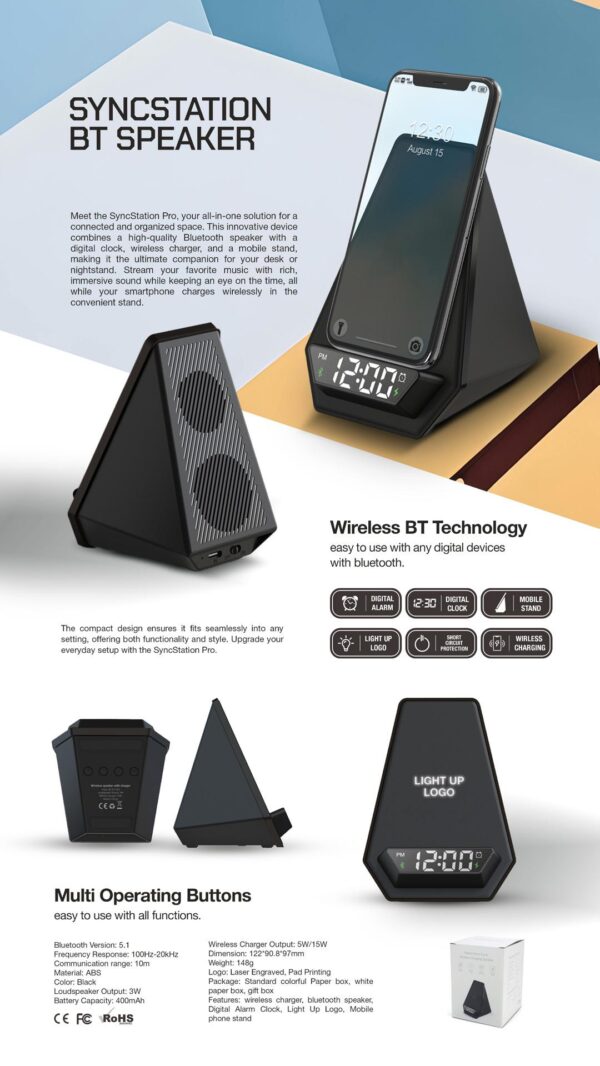 Syncstation BT Speaker