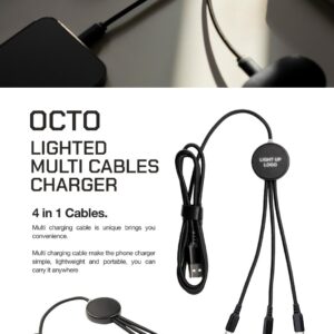 Octo Lighted Multi Cables Charger